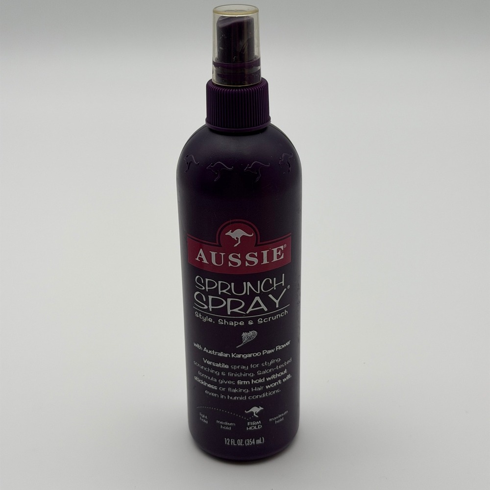 Aussie Sprunch Spray Firm Hold Style Shape & Scrunch‎ 12 fl oz Hair Spray